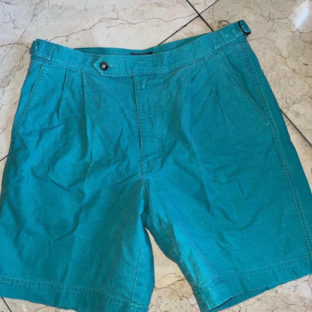 Gant Turquoise Men's Flat Front Shorts